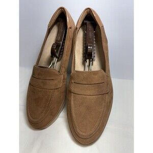 Dr. School’s Women Nice Day Slip On Loafer Tan Size 10 M Flux Leather Light